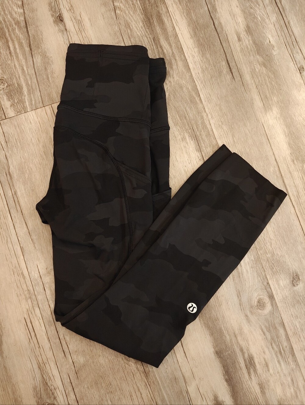 Lululemon Fast and Free Tight II 25" NuluxHeritage 365 Camo Size 4